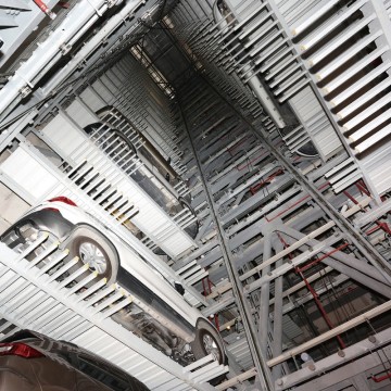 Tower-Style Vertical Lift Parking Garage